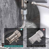 Maxbell Bidet Attachment 9/16'' Adjustable Self Cleaning Nozzle Easy Installation