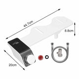 Maxbell Bidet Attachment 9/16'' Adjustable Self Cleaning Nozzle Easy Installation