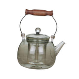 Maxbell Clear Glass Teapot Stovetop Safe with Lid with Handle for Party Home Office