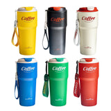 Maxbell 620ml Vacuum Insulated Mug Camping Stainless Steel Travel Thermal Yellow