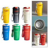 Maxbell 620ml Vacuum Insulated Mug Camping Stainless Steel Travel Thermal Yellow