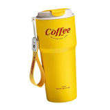 Maxbell 620ml Vacuum Insulated Mug Camping Stainless Steel Travel Thermal Yellow