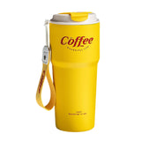 Maxbell 620ml Vacuum Insulated Mug Camping Stainless Steel Travel Thermal Yellow