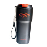 Maxbell 620ml Vacuum Insulated Mug Camping Stainless Steel Travel Thermal Black