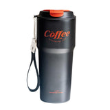 Maxbell 620ml Vacuum Insulated Mug Camping Stainless Steel Travel Thermal Black
