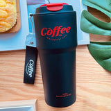 Maxbell 620ml Vacuum Insulated Mug Camping Stainless Steel Travel Thermal Black