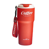Maxbell 620ml Vacuum Insulated Mug Camping Stainless Steel Travel Thermal Red