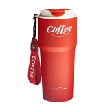 Maxbell 620ml Vacuum Insulated Mug Camping Stainless Steel Travel Thermal Red
