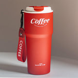 Maxbell 620ml Vacuum Insulated Mug Camping Stainless Steel Travel Thermal Red