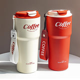 Maxbell 620ml Vacuum Insulated Mug Camping Stainless Steel Travel Thermal Red