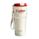 Maxbell 620ml Vacuum Insulated Mug Camping Stainless Steel Travel Thermal White