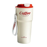 Maxbell 620ml Vacuum Insulated Mug Camping Stainless Steel Travel Thermal White