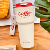 Maxbell 620ml Vacuum Insulated Mug Camping Stainless Steel Travel Thermal White