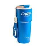 Maxbell 620ml Vacuum Insulated Mug Camping Stainless Steel Travel Thermal Blue