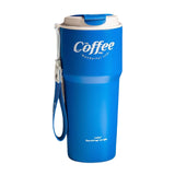 Maxbell 620ml Vacuum Insulated Mug Camping Stainless Steel Travel Thermal Blue