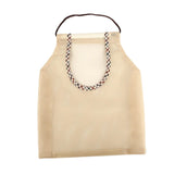 Maxbell Hanging Mesh Storage Bag Portable Produce Bags for Vegetable Onion Potatoes Large Beige