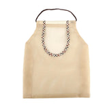 Maxbell Hanging Mesh Storage Bag Portable Produce Bags for Vegetable Onion Potatoes Large Beige