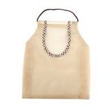 Maxbell Hanging Mesh Storage Bag Portable Produce Bags for Vegetable Onion Potatoes Large Beige