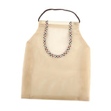 Maxbell Hanging Mesh Storage Bag Portable Produce Bags for Vegetable Onion Potatoes Large Beige