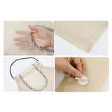 Maxbell Hanging Mesh Storage Bag Portable Produce Bags for Vegetable Onion Potatoes Large Blue