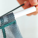 Maxbell Hanging Mesh Storage Bag Portable Produce Bags for Vegetable Onion Potatoes Large Blue