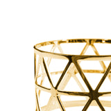 Maxbell 6 Pieces Elegant Napkin Holder Hollow for Thanksgiving Home Kitchen Decor Gold