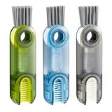 Maxbell Mini Cleaning Brush Washing Tool Detail Brush for Cups mug Kitchen Transparent Green
