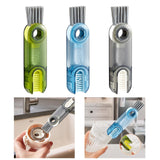 Maxbell Mini Cleaning Brush Washing Tool Detail Brush for Cups mug Kitchen Transparent Green