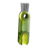 Maxbell Mini Cleaning Brush Washing Tool Detail Brush for Cups mug Kitchen Transparent Green
