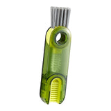 Maxbell Mini Cleaning Brush Washing Tool Detail Brush for Cups mug Kitchen Transparent Green