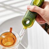 Maxbell Mini Cleaning Brush Washing Tool Detail Brush for Cups mug Kitchen Transparent Green