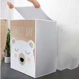Maxbell Washing Machine Cover Dustproof Cute for Top Loading Washer and Dryer Machine Style A