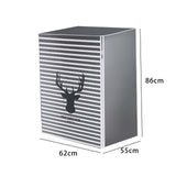 Maxbell Washing Machine Cover Dustproof Cute for Top Loading Washer and Dryer Machine Style B