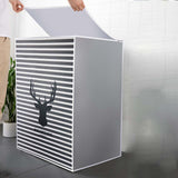 Maxbell Washing Machine Cover Dustproof Cute for Top Loading Washer and Dryer Machine Style B