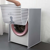 Maxbell Washing Machine Cover Dustproof Cute for Top Loading Washer and Dryer Machine Style B