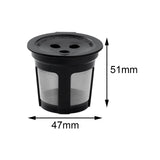 Maxbell 2 Pieces Coffee Filters with Lid Stainless Steel Mesh for Cfp301 Spare Parts