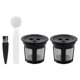 Maxbell 2 Pieces Coffee Filters with Lid Stainless Steel Mesh for Cfp301 Spare Parts