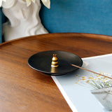 Maxbell Ceramic Burner Holder Plate Tray for Bedroom Fragrance