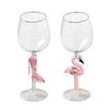 Maxbell Goblet Wine Glass Gift Clear Long Stem for Red and White Wine Drinks Wedding Swan