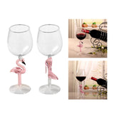 Maxbell Goblet Wine Glass Gift Clear Long Stem for Red and White Wine Drinks Wedding Swan