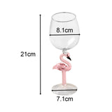 Maxbell Goblet Wine Glass Gift Clear Long Stem for Red and White Wine Drinks Wedding Swan
