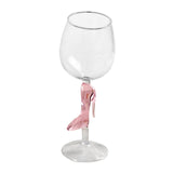 Maxbell Goblet Wine Glass Gift Clear Long Stem for Red and White Wine Drinks Wedding High Heel