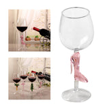 Maxbell Goblet Wine Glass Gift Clear Long Stem for Red and White Wine Drinks Wedding High Heel