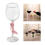 Maxbell Goblet Wine Glass Gift Clear Long Stem for Red and White Wine Drinks Wedding High Heel