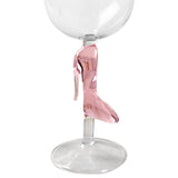 Maxbell Goblet Wine Glass Gift Clear Long Stem for Red and White Wine Drinks Wedding High Heel