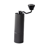 Maxbell Manual Coffee Grinders Aluminum Handy Easy to Settings for Camping Spice Argent