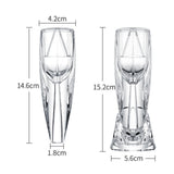 Maxbell Transparent Decanter Accessories Hand Held Aerator Pourer for Indoor Wedding