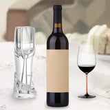 Maxbell Transparent Decanter Accessories Hand Held Aerator Pourer for Indoor Wedding