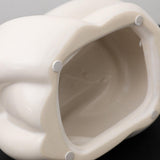 Maxbell Stylish Tissue Box Cover Housewarming Gift Decor for Home End Table Hotel White