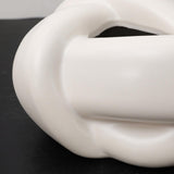 Maxbell Stylish Tissue Box Cover Housewarming Gift Decor for Home End Table Hotel White